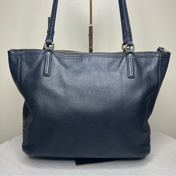 COACH Black Leather Shoulder Tote Style Number 25066 - 2013 - Picture 9 of 14